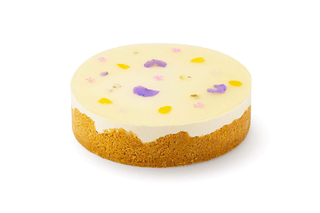 Lemon Flower Cheesecake เลม่อนชีสเค้กเจลลี่ดอกไม้